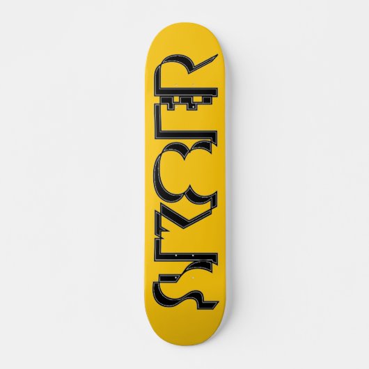 Skateboard Sk8er (Devant)