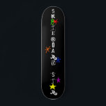 Skateboard "Sk8teboard St*r"<br><div class="desc">Le Skateboard "Sk8teboard St*r" est un skateboard cool et unique pour chaque Sk8teboard St*r ! Les planches à roulettes Zazzle sont en 8 styles différents sur l'érable nord-américain d'origine locale, et sont conçues avec des normes de qualité professionnelles qui résisteront au patinage le plus dur! Obtenez du ruban adhésif gratuit...</div>