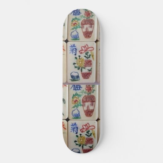 Skateboard Skate Amazonie Mahjong (Recto)