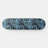 Skateboard Skate bleu et noir (Horz)