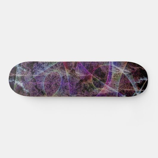 Skateboard Skate Board avec Abstrait Purple Design (Horz)
