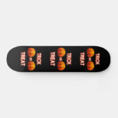 Skateboard Skate Board Trick Ou Treat Citrouilles (Horz)