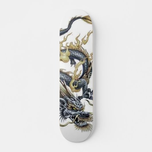 Skateboard Skate chinois Dragon (Devant)