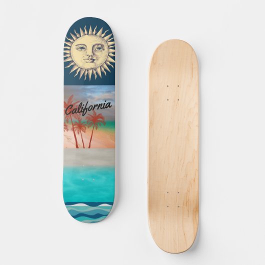 Skateboard Skate de Californie (Recto)