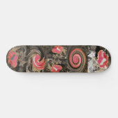 Skateboard Skate de champignon rouge (Horz)