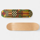 Skateboard Skate de conception Kente en Afrique (Horz)