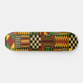 Skateboard Skate de conception Kente en Afrique (Horz)