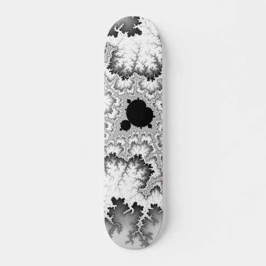 Skateboard Skate de corail noir (Devant)