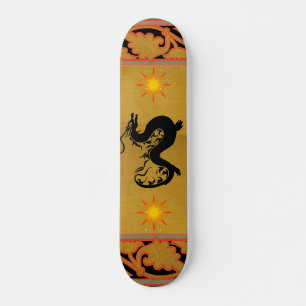 Skateboard Skate de dragon asiatique