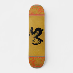 Skateboard Skate de dragon asiatique