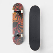 Skateboard skate de goanna autochtone  (Recto)