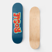 Skateboard Skate de graffiti de Rosie (Recto)