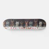 Skateboard Skate de Louis Wain Cats (Horz)