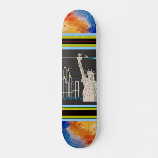 Skateboard Skate de New York (Devant)