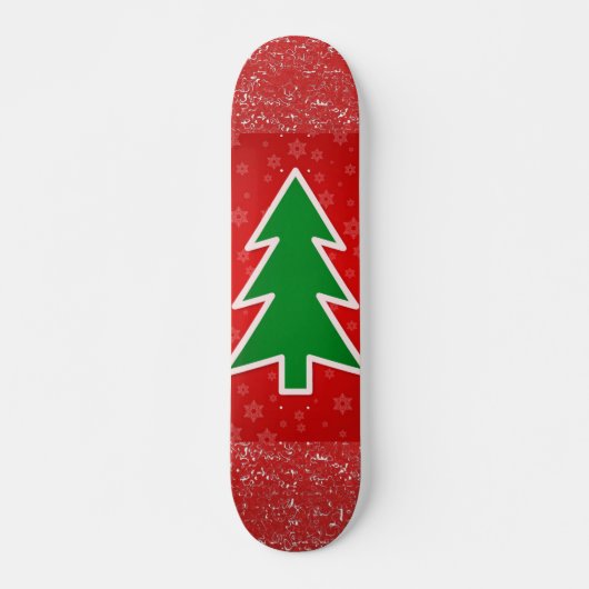 Skateboard Skate de Noël (Devant)