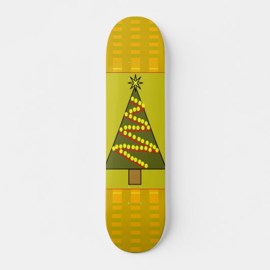 Skateboard Skate de Noël (Devant)