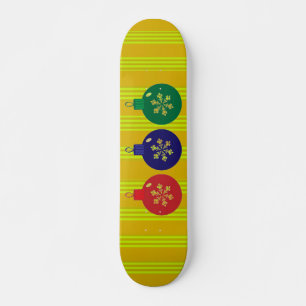 Skateboard Skate de Noël Baubles