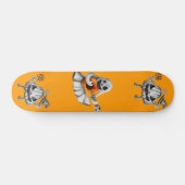 Skateboard skate de partie d'halloween (Horz)