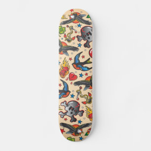 Skateboard Skate de tatouage rétroactif