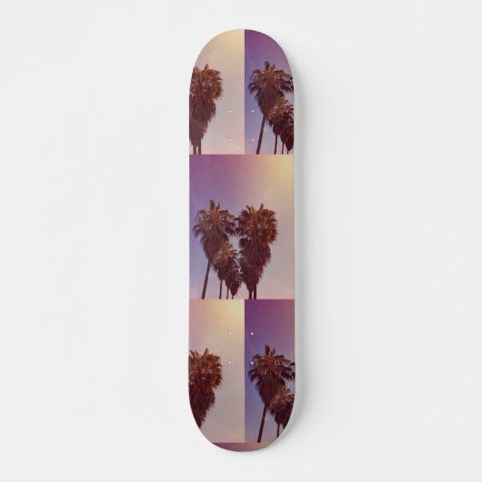 Skateboard Skate Deck Palm Tree Heart (Devant)