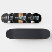 Skateboard Skate et fond de patinage (Horz)