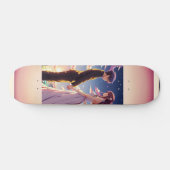 Skateboard Skate Exclusivo: Casal Anime (Horz)