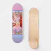 Skateboard Skate féminin (Recto)