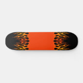 Skateboard Skate Flames Personnalisé (Horz)