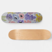 Skateboard Skate Fleur sauvage d'été (Horz)