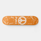 Skateboard Skate for peace (Horz)