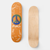 Skateboard Skate for peace (Recto)