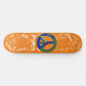 Skateboard Skate for peace (Horz)