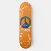 Skateboard Skate for peace (Recto)