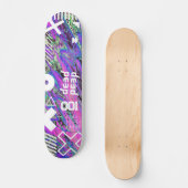 Skateboard Skate Girl 007 (Recto)