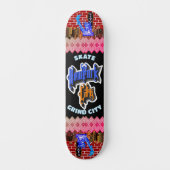 Skateboard Skate Grind City New York (Recto)