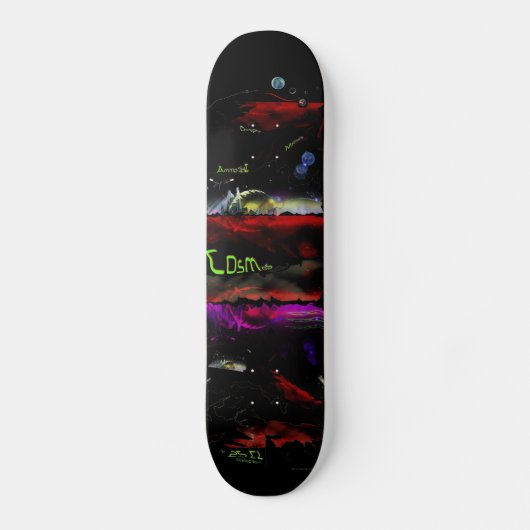 Skateboard skate ligne cosmos (Recto)