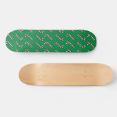 Skateboard skate Motif sucre de canne (Horz)