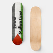 Skateboard Skate Palestine gratuit (Recto)
