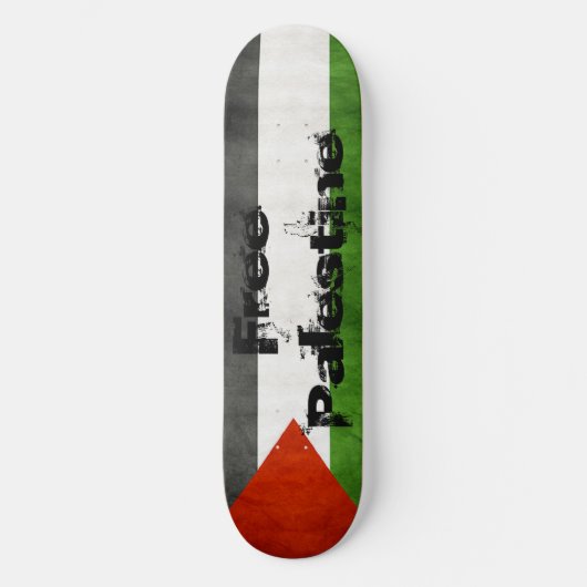 Skateboard Skate Palestine gratuit (Recto)