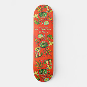 Skateboard Skate Plante Hallucinogène
