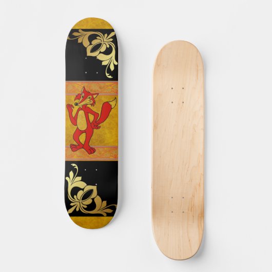 Skateboard Skate Red Fox (Recto)