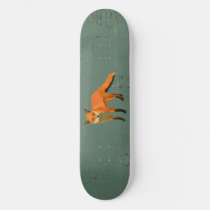 Skateboard Skate Retro Fox