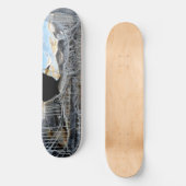 Skateboard Skate "Rusted Chrome & Old Duct Tape" (Recto)