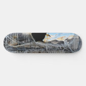 Skateboard Skate "Rusted Chrome & Old Duct Tape" (Horz)