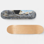 Skateboard Skate "Rusted Chrome & Old Duct Tape" (Horz)