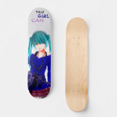 Skateboard Skate skateboards les plus populaires fille anime (Recto)
