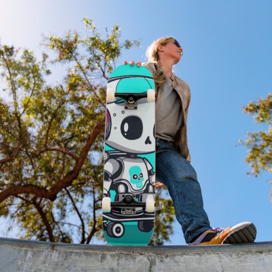 Skateboard Skate SkullBot (Extérieur 1)