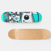 Skateboard Skate SkullBot (Horz)