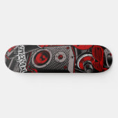 Skateboard Skate Style Graffiti Rouge | Red Skate (Horz)