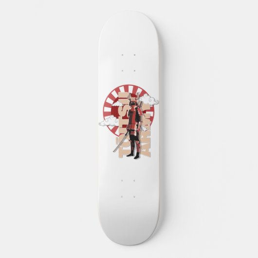 Skateboard Skate Toitsu Army Red Samouraï (Recto)